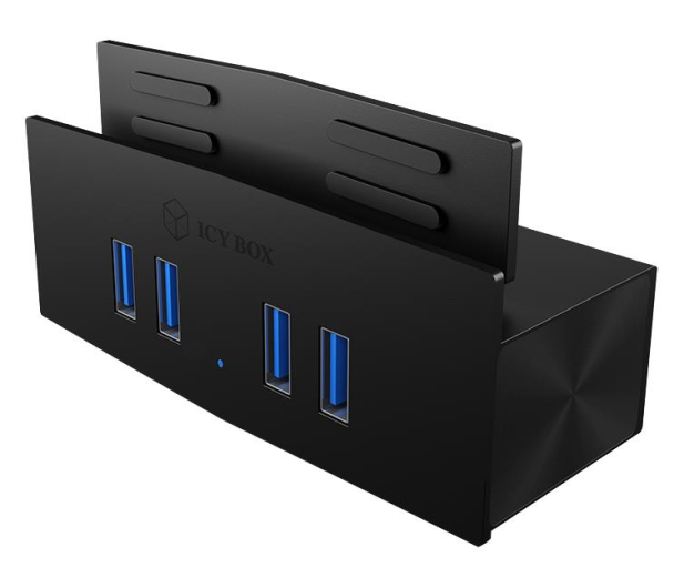 ICYBOX IB-HUB1408-U3 4 portowy Hub USB 3.0 NUICYUS4P000010 - 622643 - zdjęcie 2